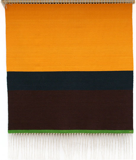 Maria Hillfon  www.hillfon.com  Höst - Autumn, 130x130 vävnader, weavings